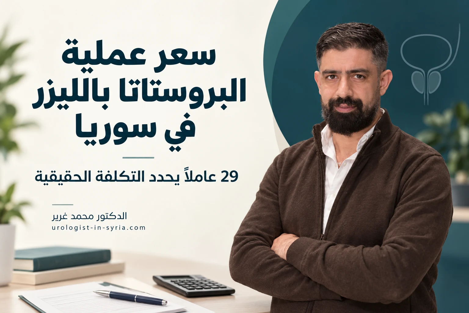 سعر عملية البروستاتا بالليزر في سوريا | 29 عاملًا يحدد التكلفة الحقيقية  👨‍⚕️