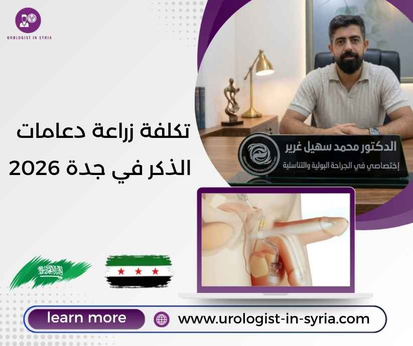 تكلفة زراعة دعامات الذكر في جدة 2026